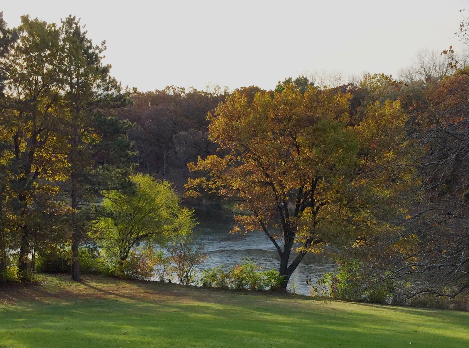 Fall on Lake Campton